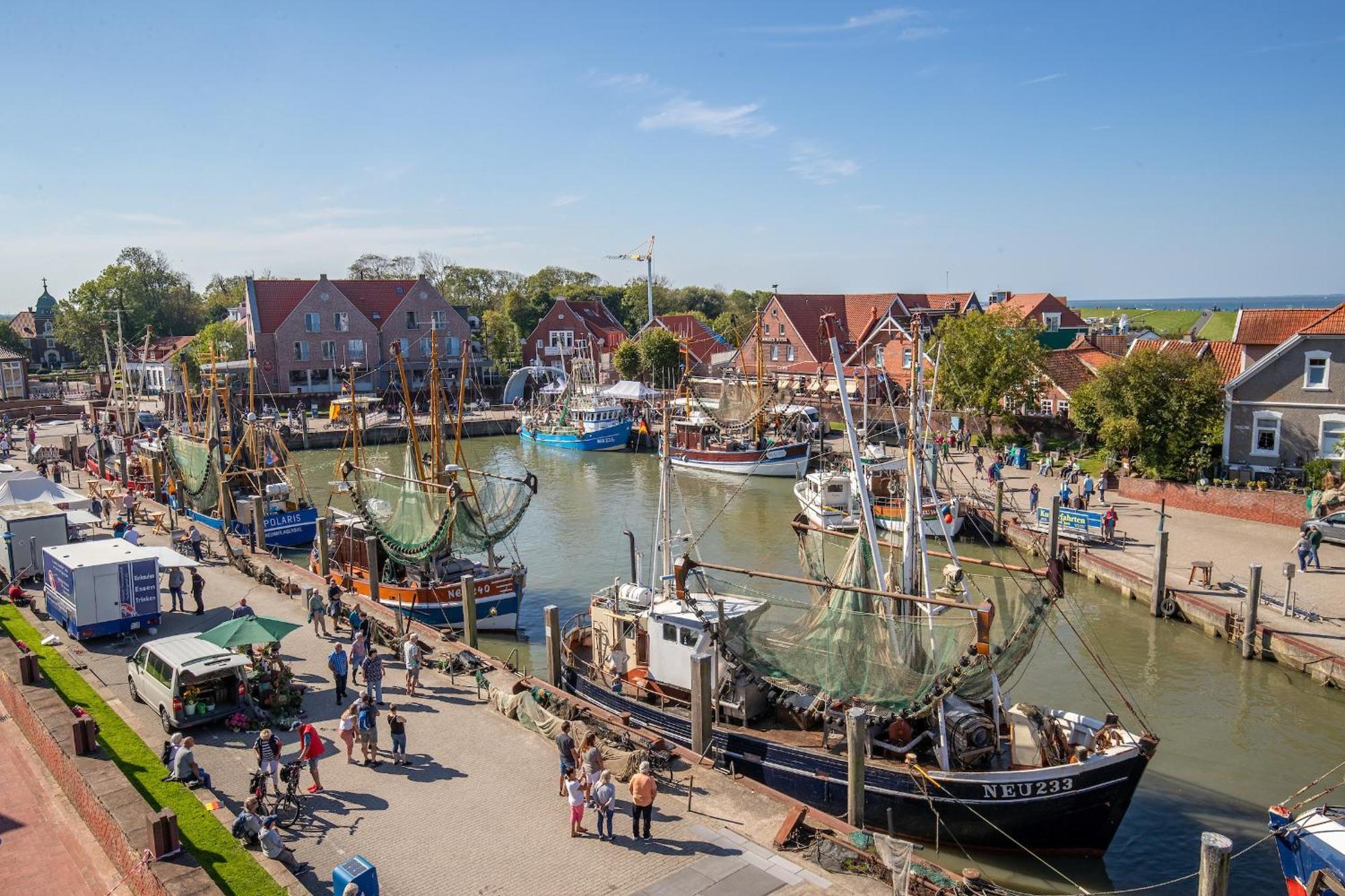 Fischerhaeuschen Am Kurpark Neuharlingersiel Exteriör bild